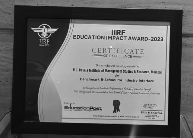 IIRF Education Impact Award 2023
